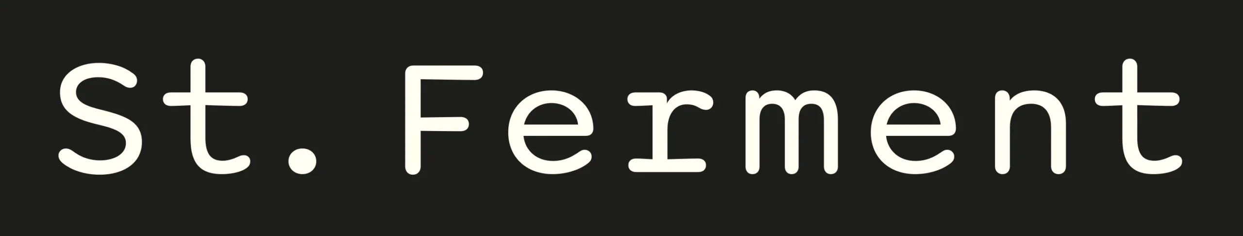 Logo der St. Ferment Kombucha Manufaktur und Solawi